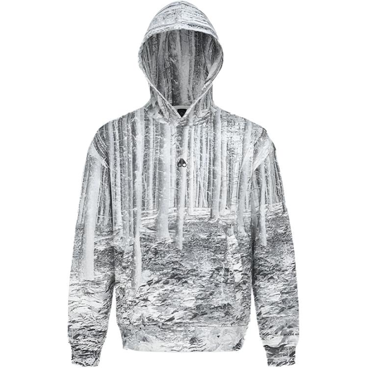 

Футболка мужская FW24 с лесным принтом Moose Knuckles