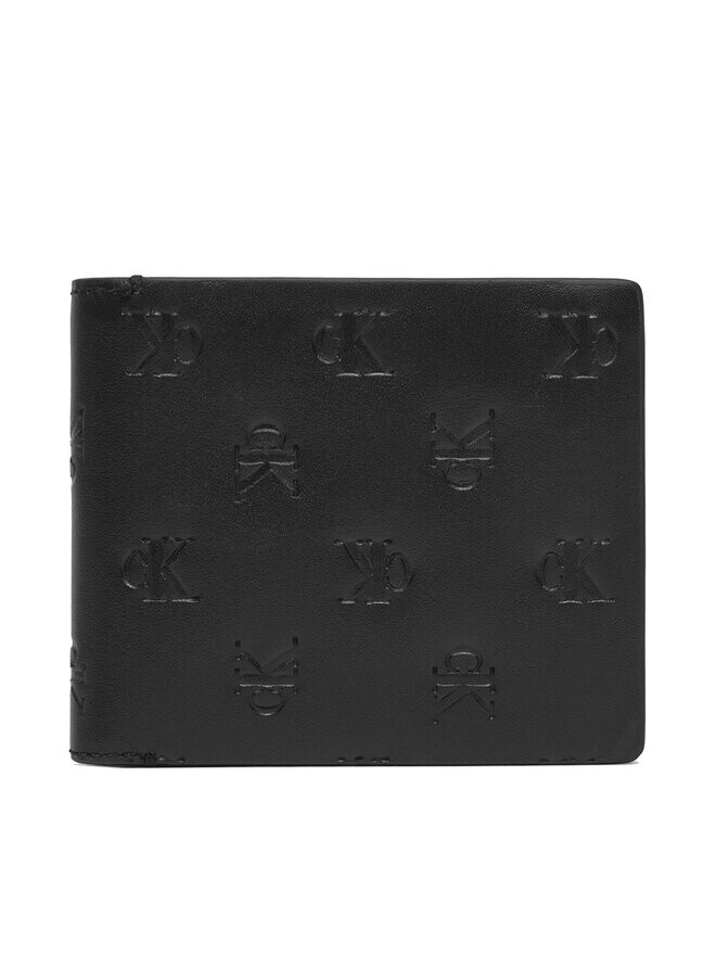 

Кошелек Aop Emboss Bifold Calvin Klein, черный