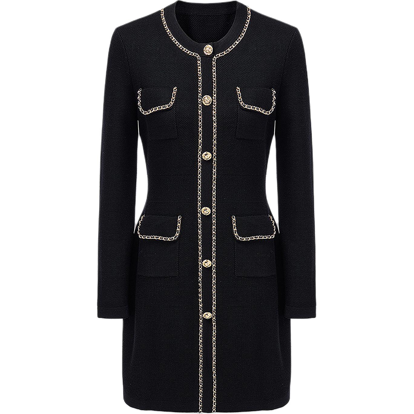 

Karl Lagerfeld FW25 платье с длинными рукавами женское KARL LAGERFELD / Karl Lagerfeld Jeans, черный