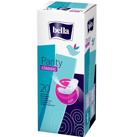 

Трусики Classic, вставки, 20 шт. Bella