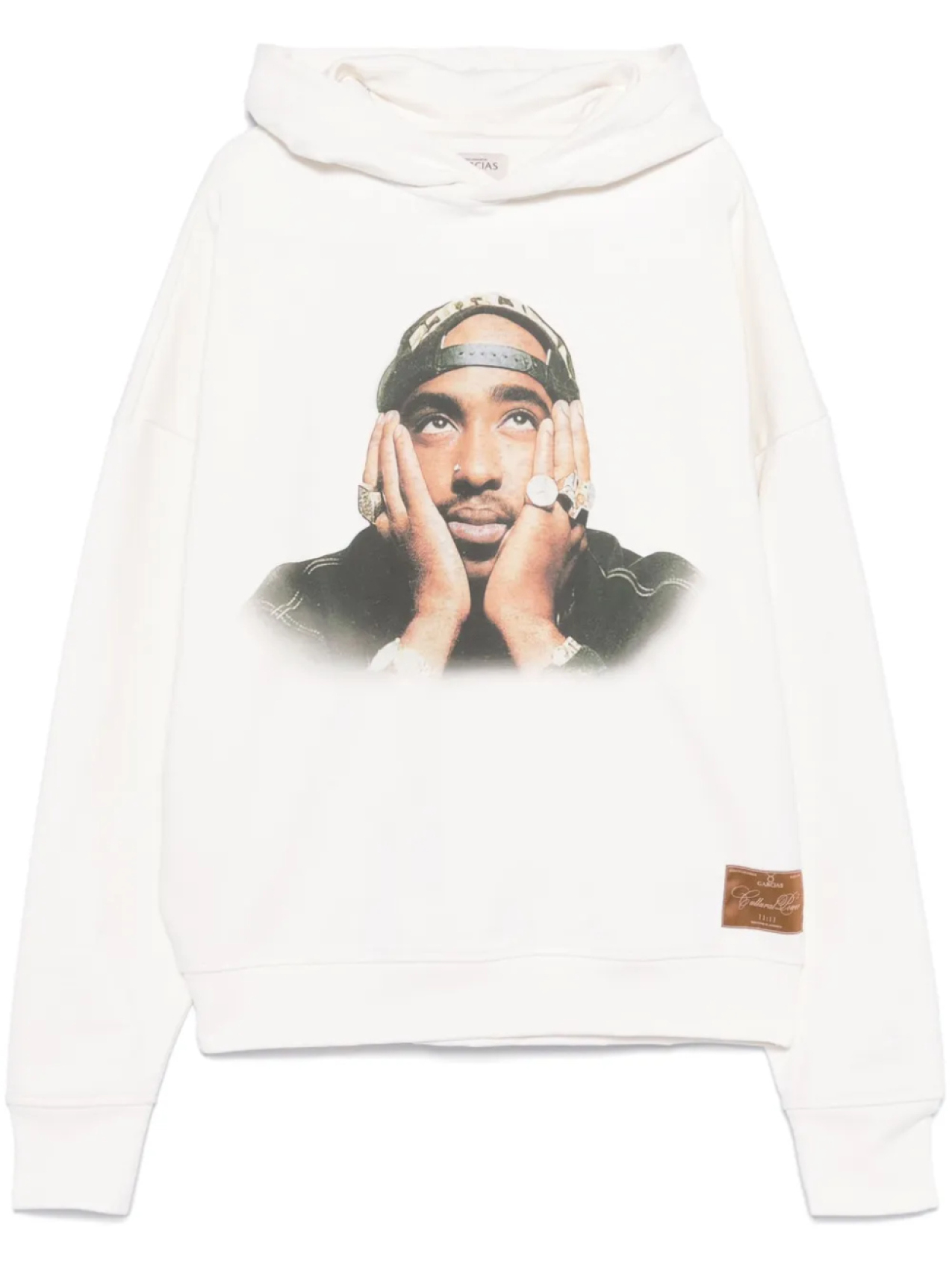 

Толстовка с принтом GARCIAS 2Pac, белый