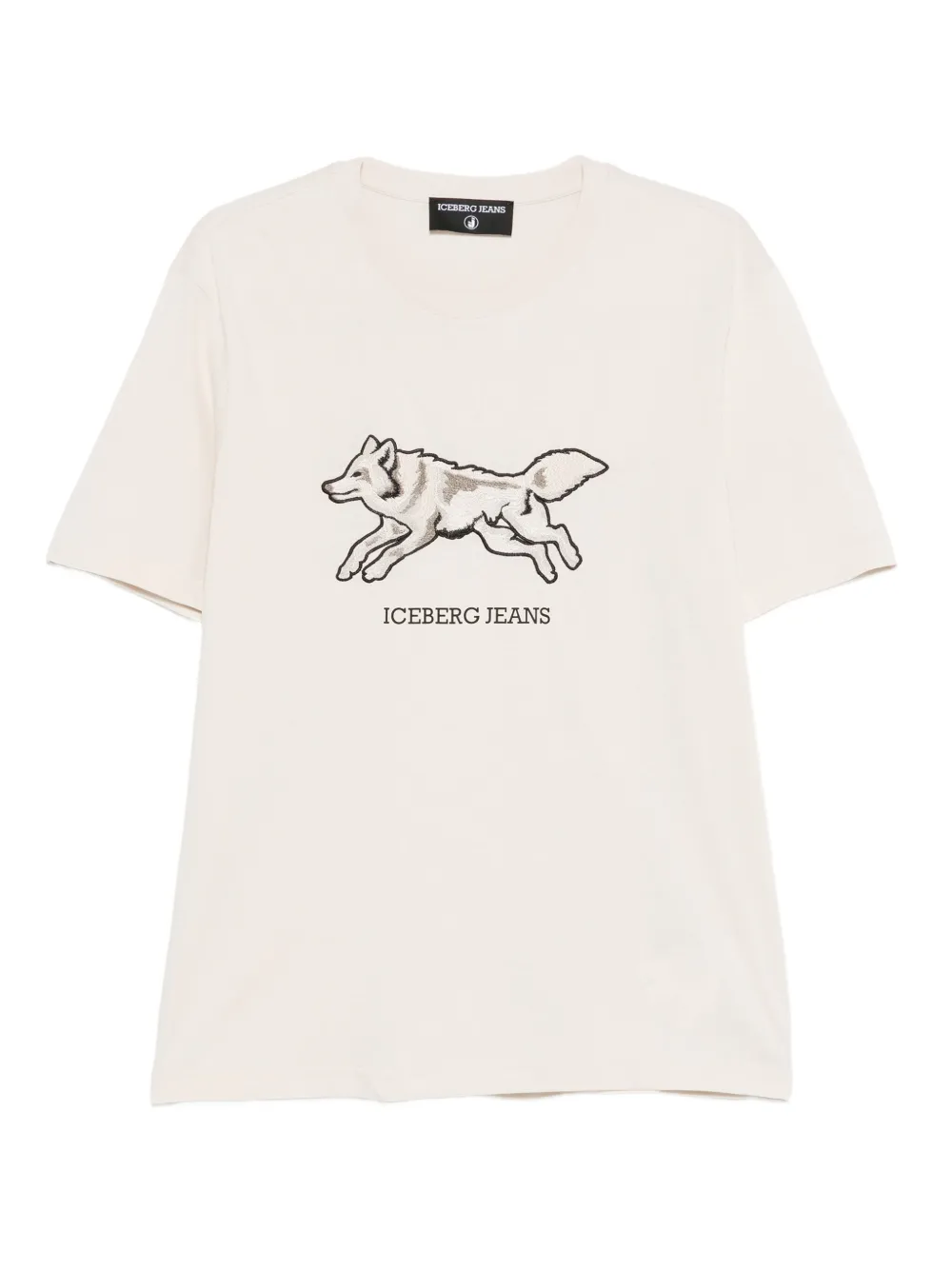 

Футболка с круглым вырезом Iceberg, бежевый