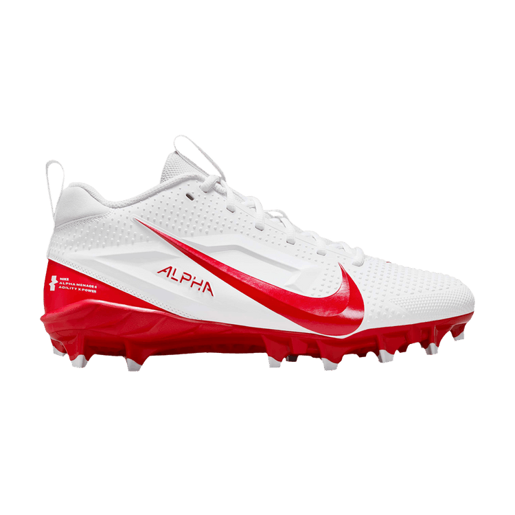 

Бутсы Nike Alpha Menace 4 Varsity 'White University Red', белый