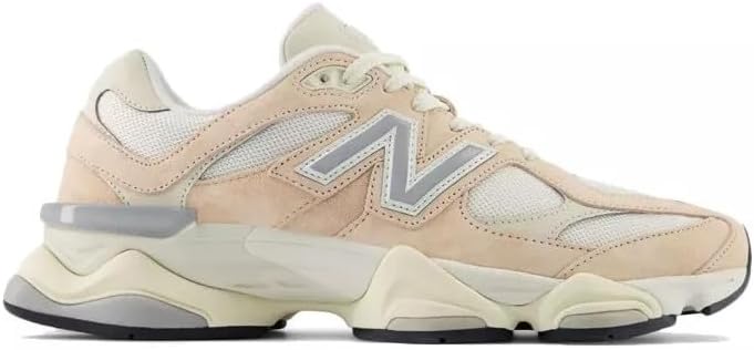 Мужские кроссовки New Balance 9060, Vintage Rose/Sea Salt/Silver Metallic — фото 2