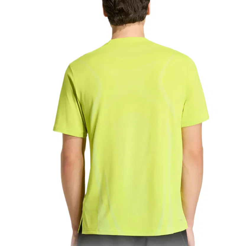 Футболка мужская Adidas Semi Bright Yellow Neon — фото 4