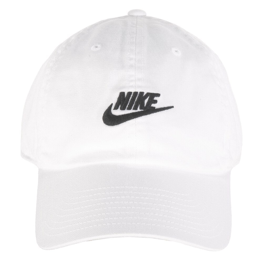 

Мытая шапка Club Futura Nike, белый