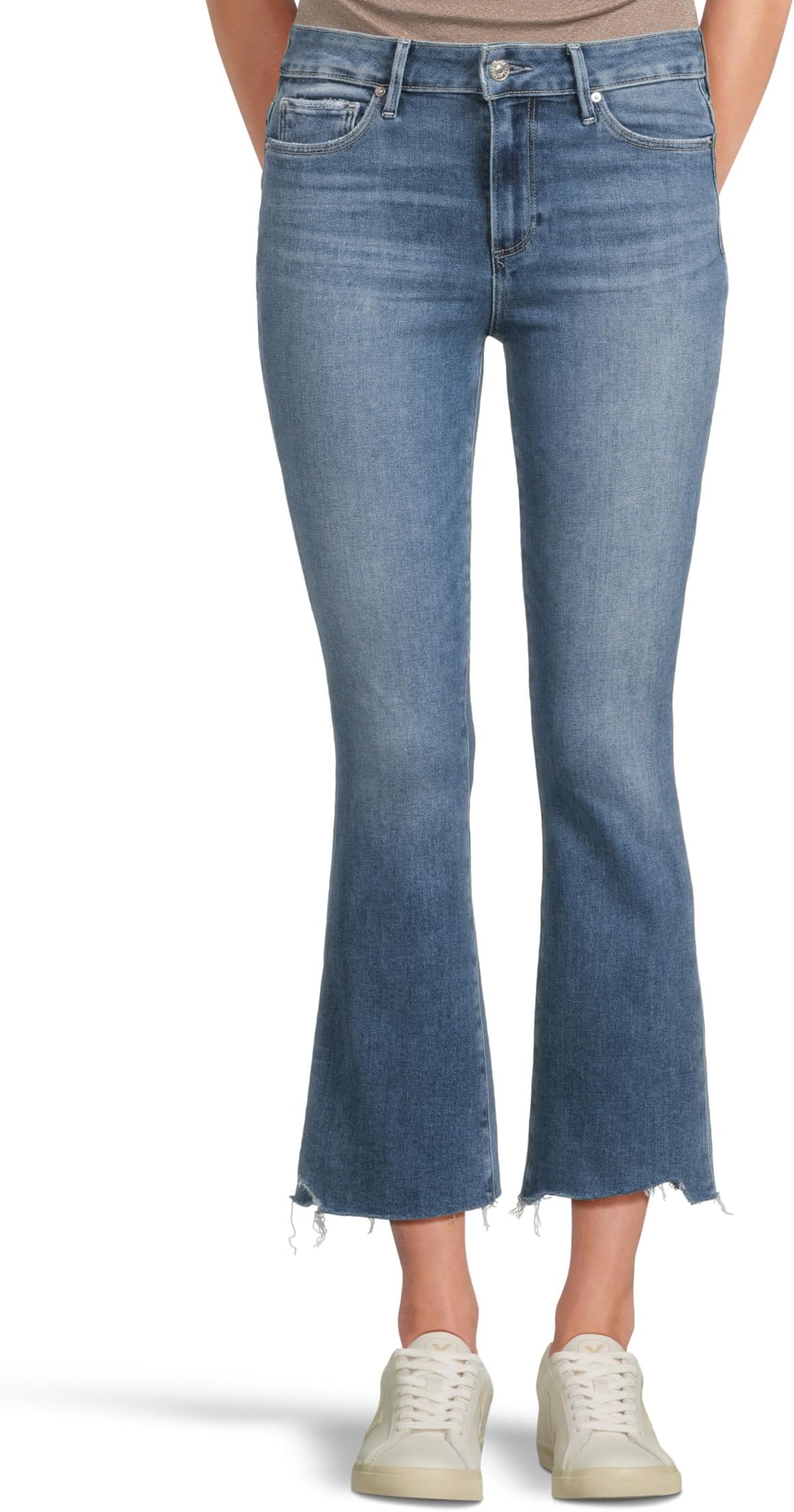 

Джинсы Paige Colette Crop Flare in Novelist w/ Vesper Hem, Novelist W/Vesper Hem