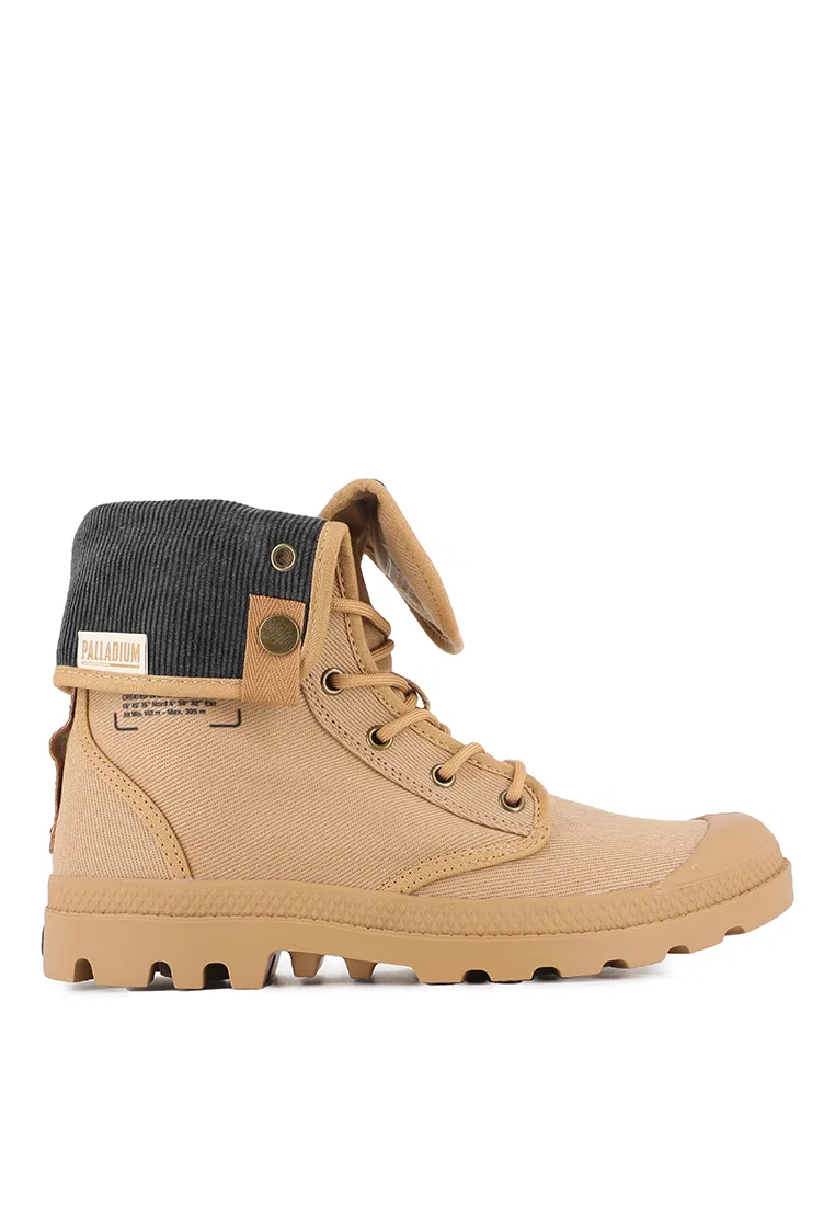 Кроссовки-ботинки высокие Michigan, UNISEX, цвет бежевый Palladium