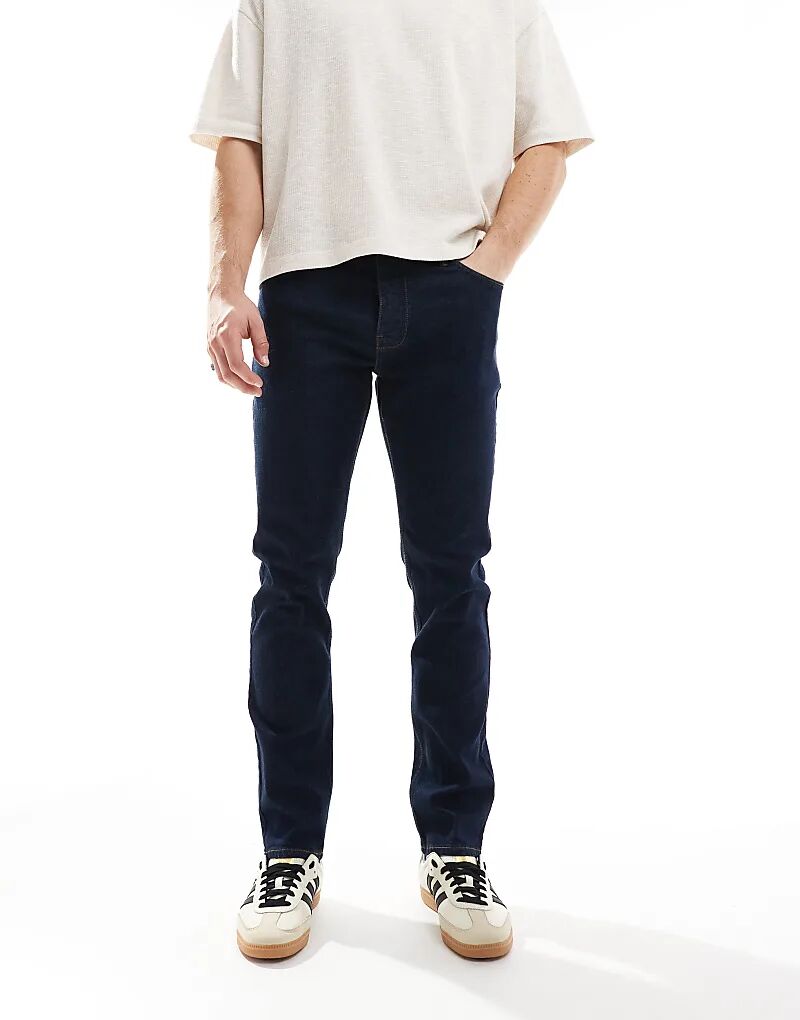 

Джинсы French Connection slim fit цвета темный индиго