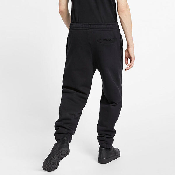 Спортивные штаны Men's Nike Embroidered Logo Fleece Casual Sports Pants/Trousers/Joggers, черный — фото 4