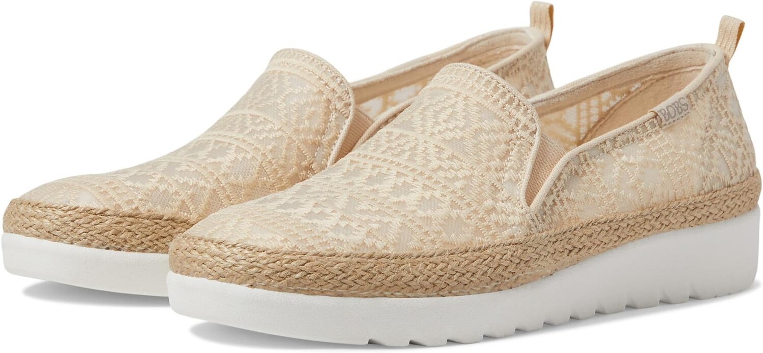 Лоферы BOBS from SKECHERS Flexpadrille Hi - Crisp Meadow, натуральный
