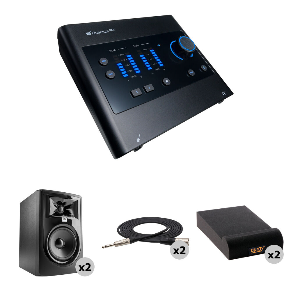 

Аудиоинтерфейс PreSonus Quantum ES 2 USB-C Audio Interface with Mixing Kit