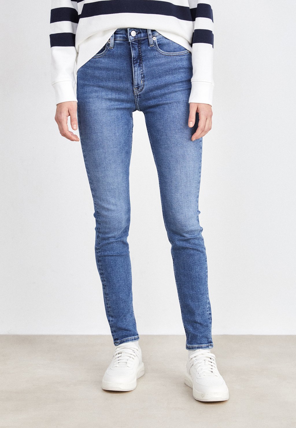 

Джинсы скинни HIGH RISE SKINNY Calvin Klein Jeans, деним