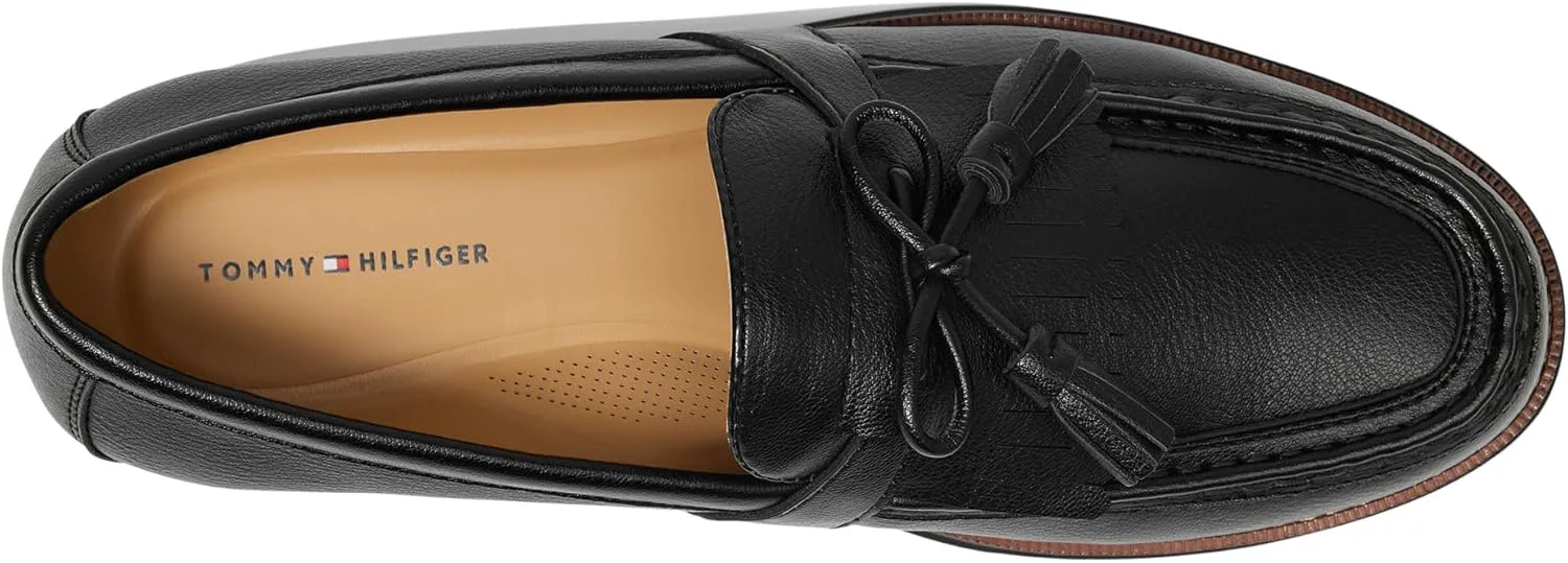 Лоферы Tommy Hilfiger Mens Sohan, черный — фото 2