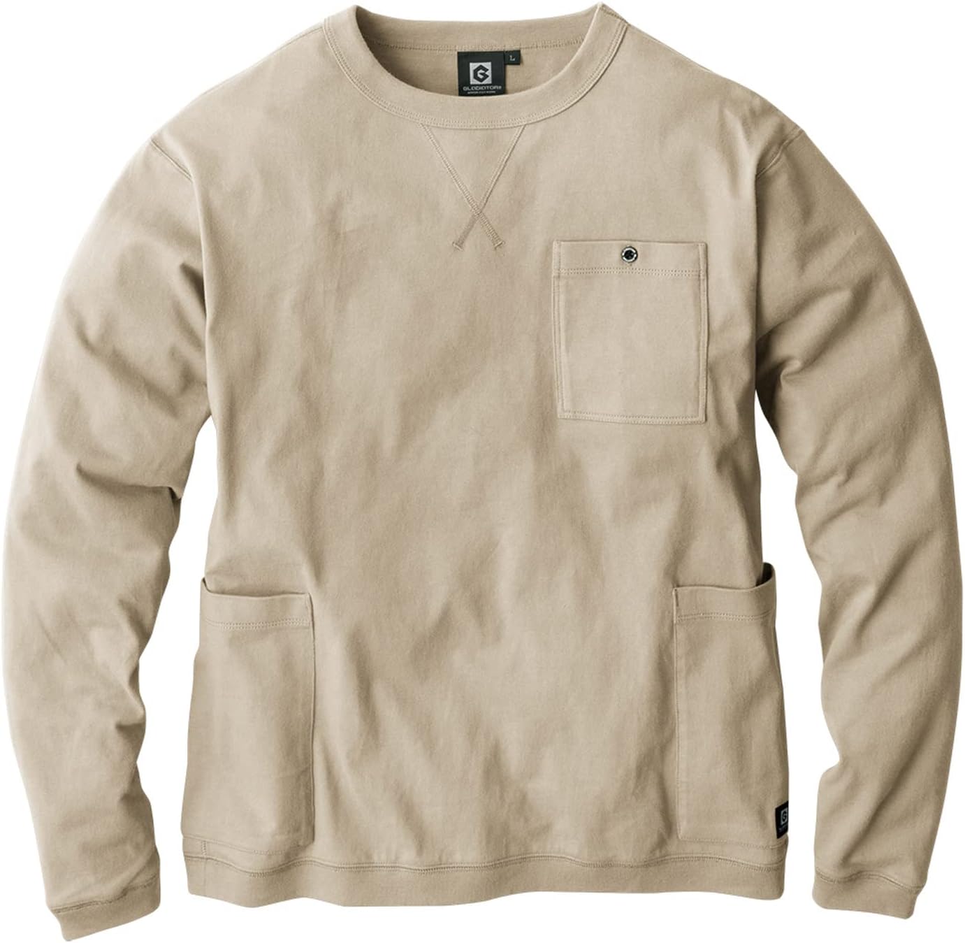 

Футболка с длинными рукавами и 5 карманами G-958 Co-Cos Nobuoka, хаки