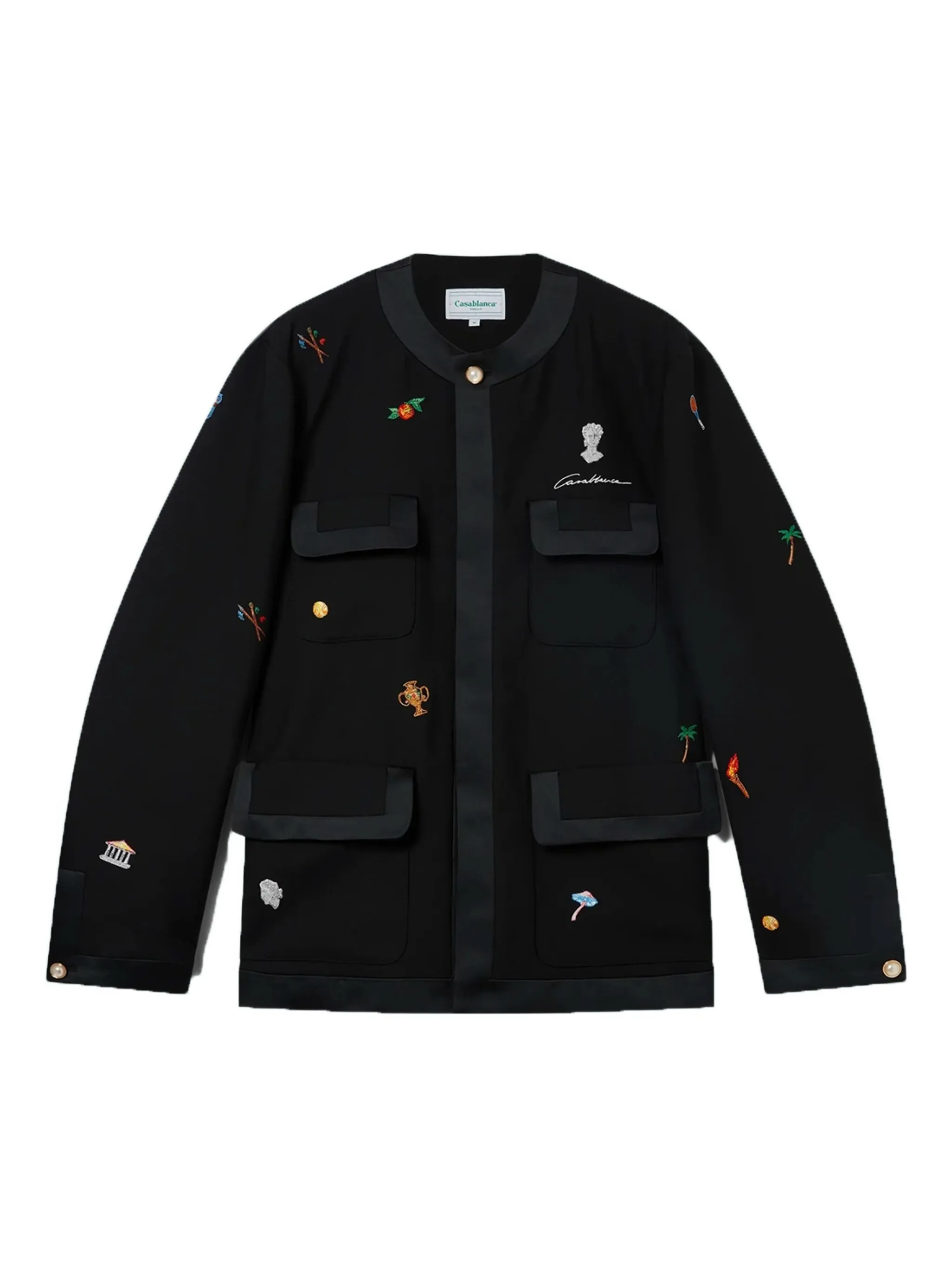 

Куртка с карманами Casablanca, черный