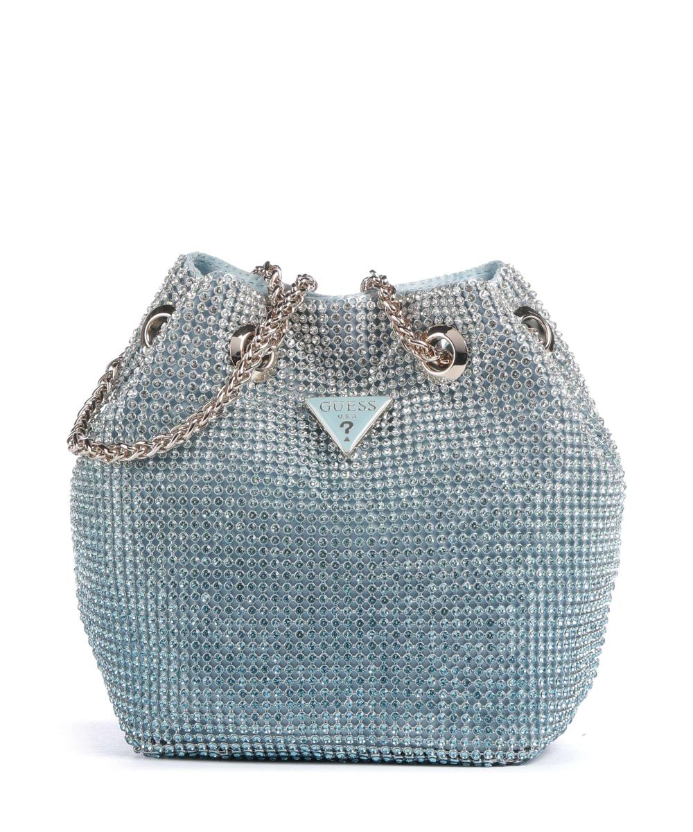 

Сумка через плечо Zalina алюминий Guess, голубой