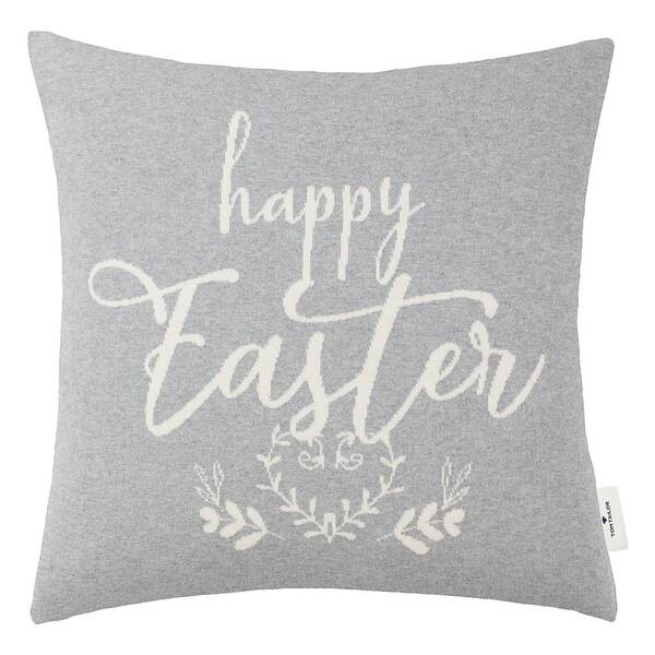

Чехол на подушку Tom Tailor Happy Easter, 45x45x1 см, серый
