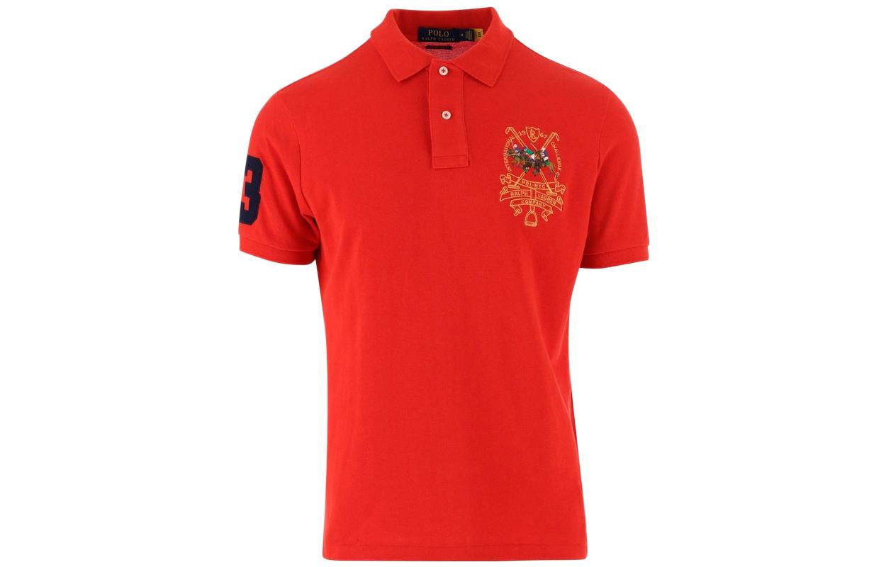 

Мужская поло Polo Ralph Lauren, красный