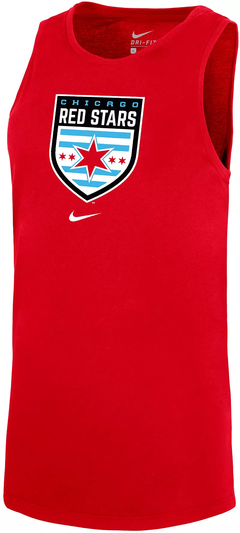 

Красная майка Tomboy Dri-FIT Nike Chicago Red Stars Crest