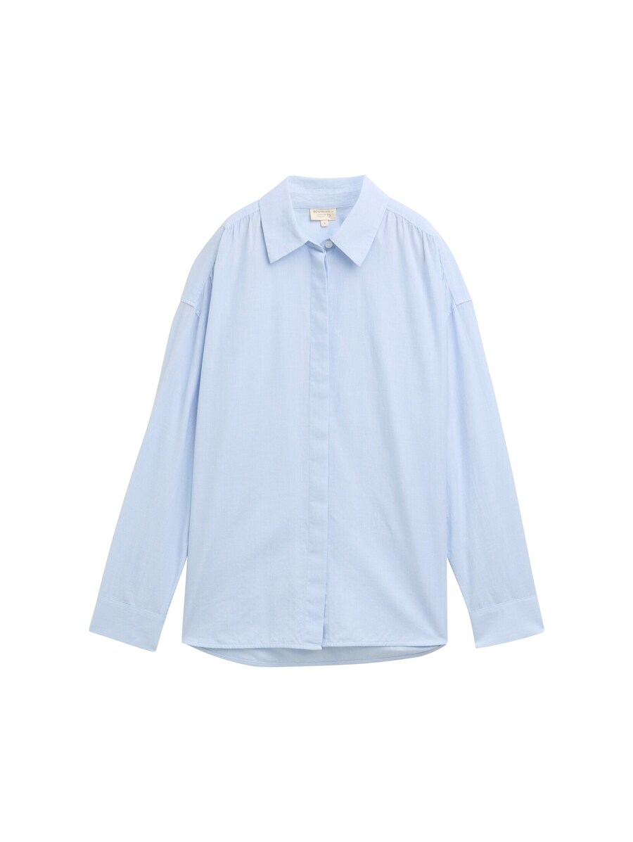 

Блузка TOM TAILOR DENIM, светло-синий