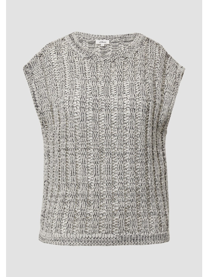 

s.Oliver Вязаный жилет цвета 02X3_ecru