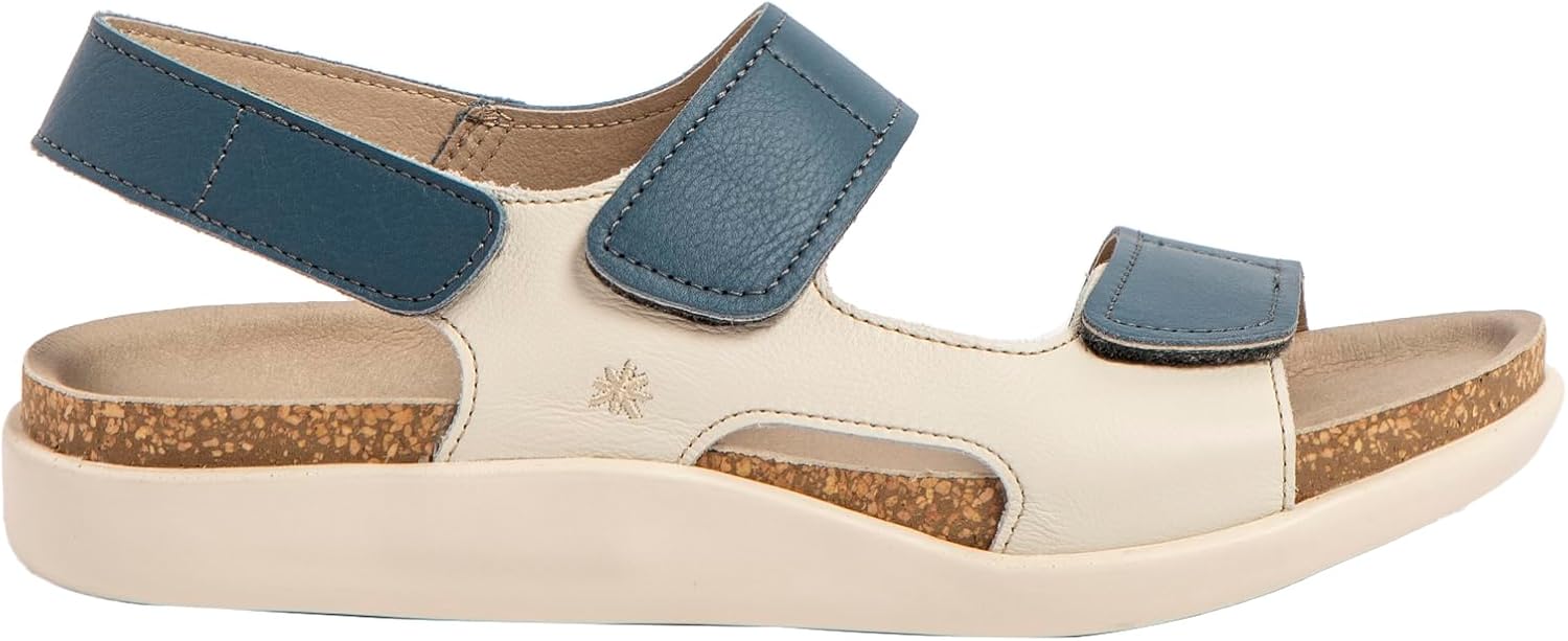 Сандалии на платформе ART (унисекс/взрослые), Nappa Jeans Cream — фото 2