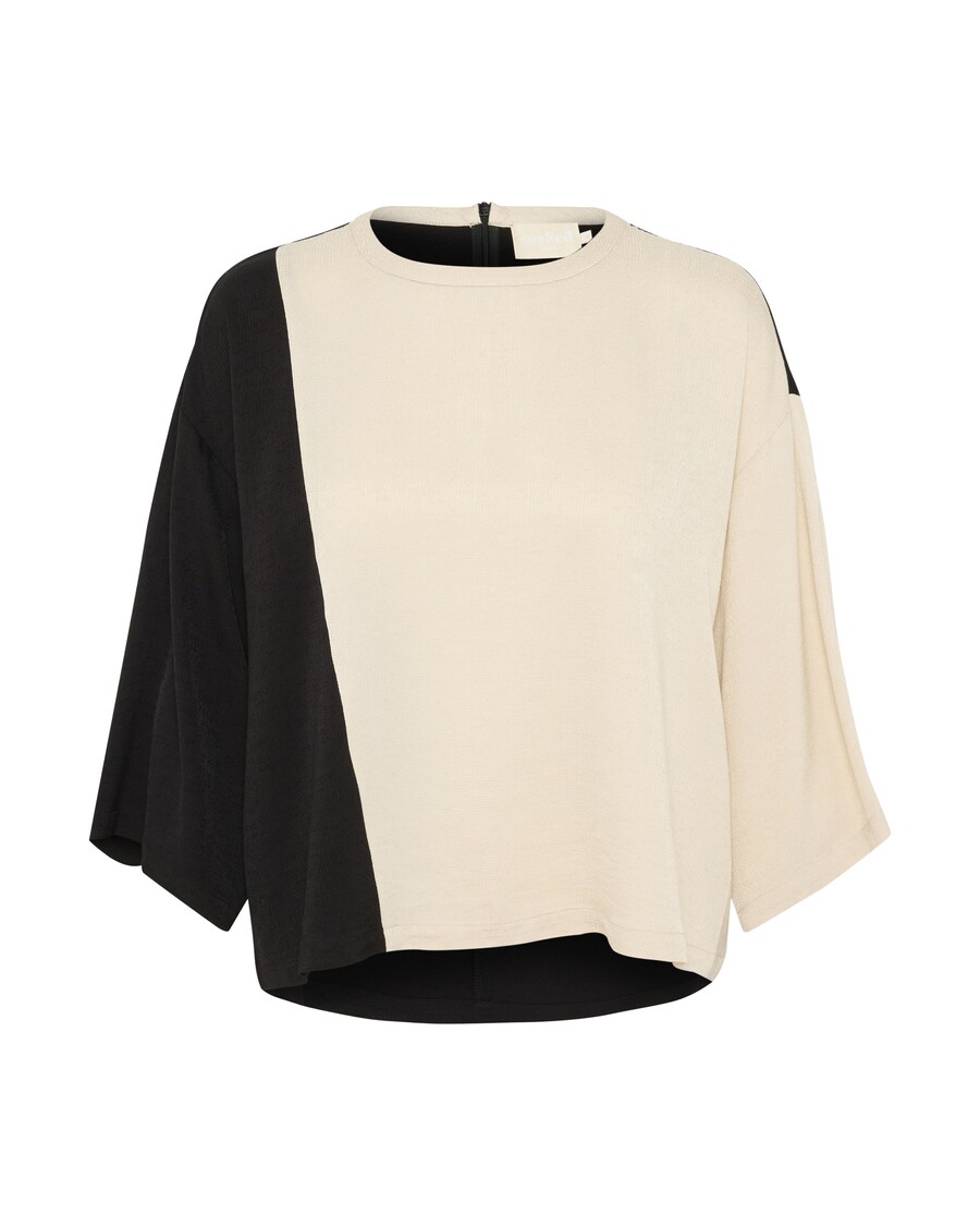 

Блузка SOAKED IN LUXURY Cevina, цвет Cream/Black