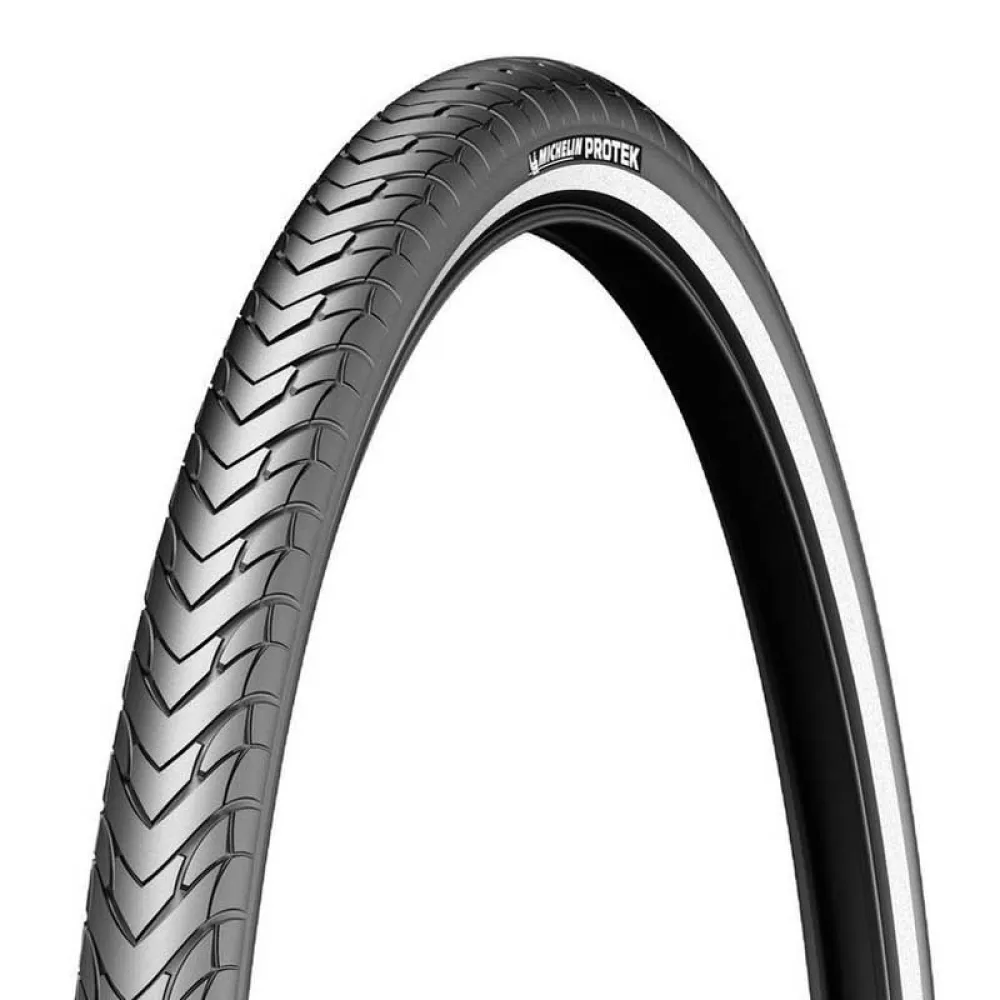 

Жесткая городская шина Michelin Protek Max Reflective Flank 700C x 38, черный