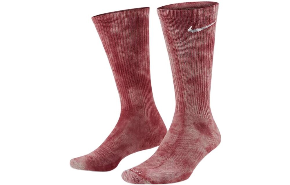 

Носки унисекс Nike до середины икры, цвет 1 double pack (fir red)