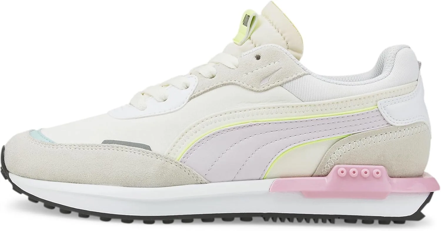 Кроссовки PUMA City Rider унисекс, серо-черные