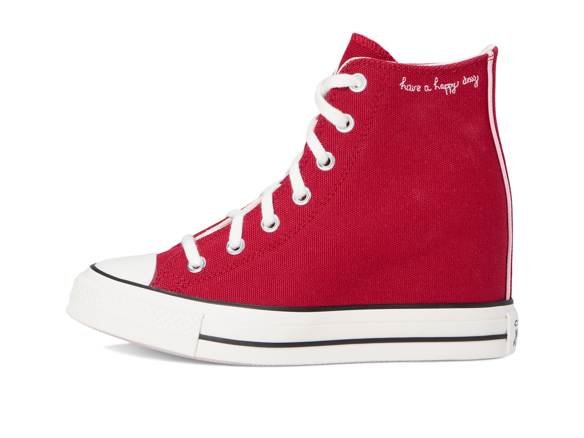 Кроссовки Converse Chuck Taylor All Star Wedge Sneaker, цвет Days Ahead/Vintage White/Summit Pink — фото 4