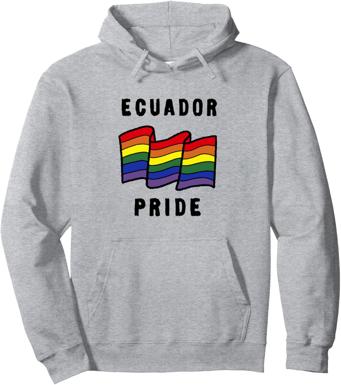 

Худи с радужным флагом Эквадора, серая Trendy Holiday Apparel, Серый, Худи с радужным флагом Эквадора, серая Trendy Holiday Apparel