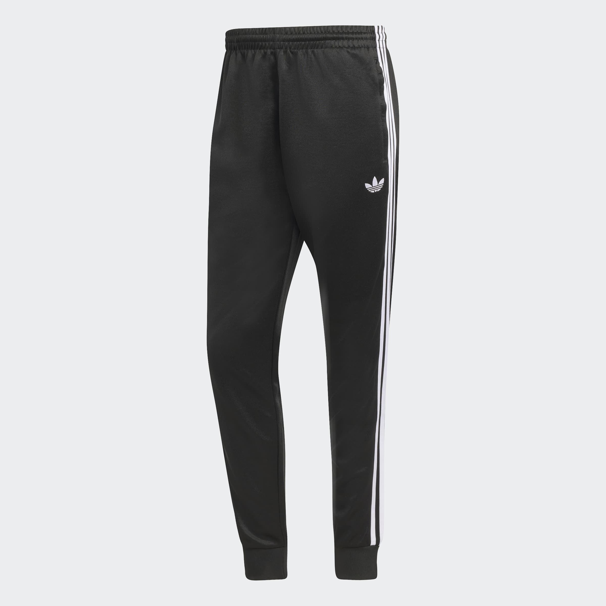 Adidas Originals Брюки Tapered 'SST' черные — фото 2