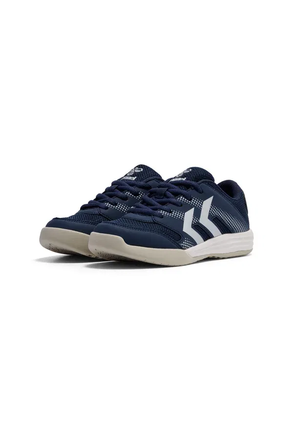 Кроссовки Hummel Multiplay stable lc jr trainers, черный ирис — фото 2