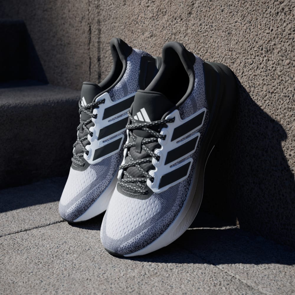Кроссовки Adidas Ultrarun 5 Running Shoes, цвет Cloud White/Core Black/Cloud White — фото 4