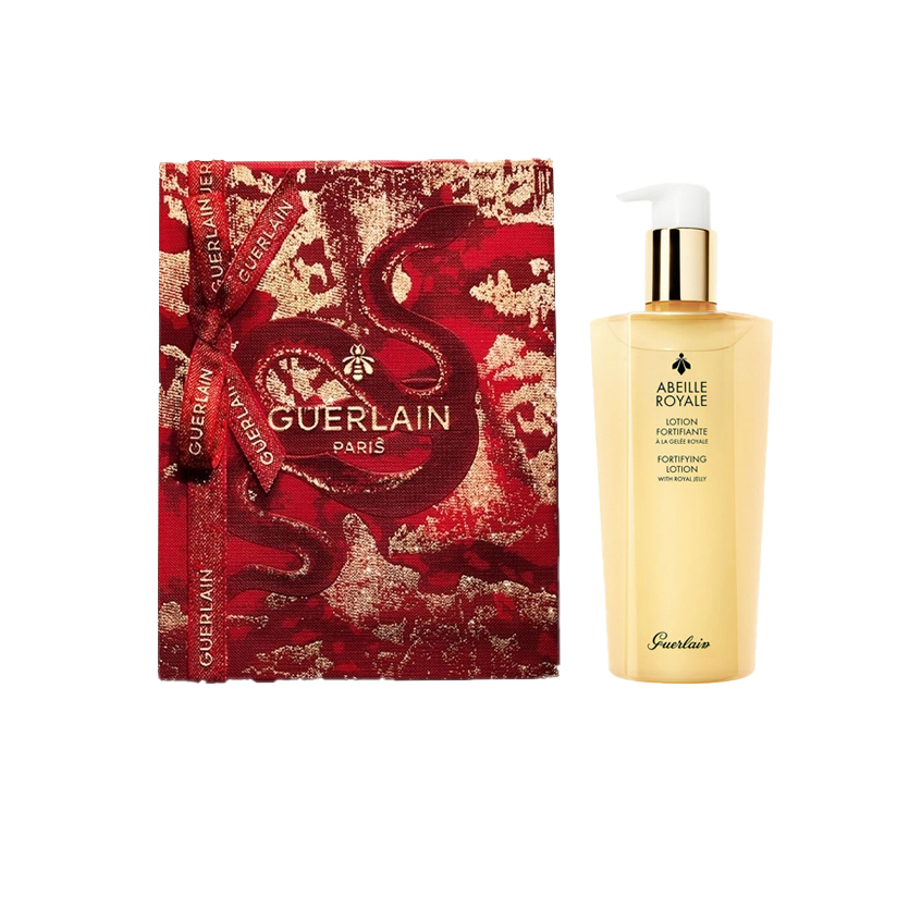 

JIAOLAN новогодний лимитированный Abeille Royale лосьон с медовой эссенцией увлажняющий и восстанавливающий 150ml/300ml GUERLAIN