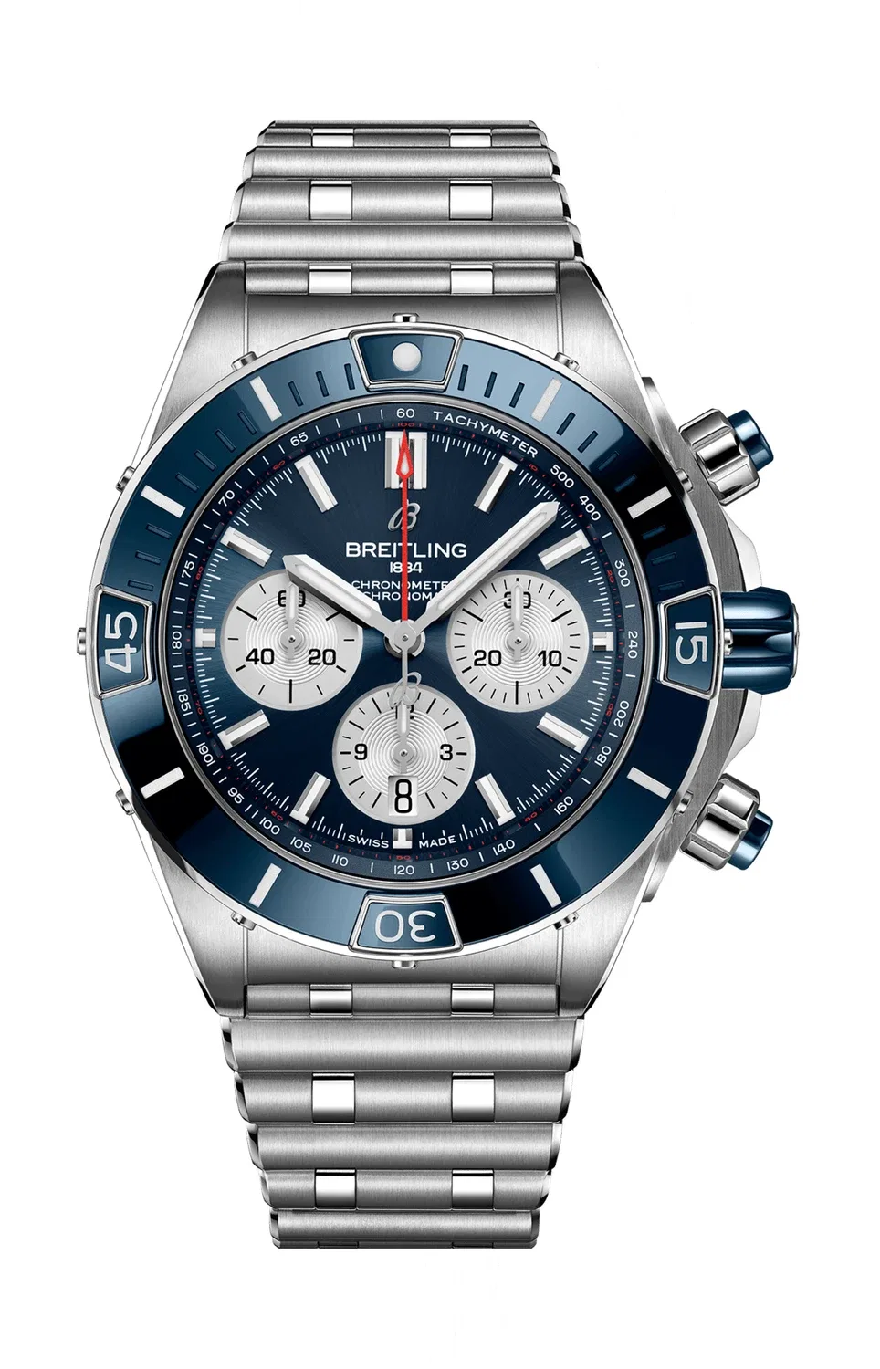 СУПЕР ХРОНОМАТ B01 44 - AB0136161C1A1 BREITLING, черный