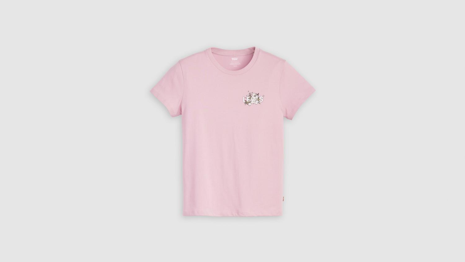 

Идеальная футболка Levi's, Lily Hl Logo Fragran - Pink