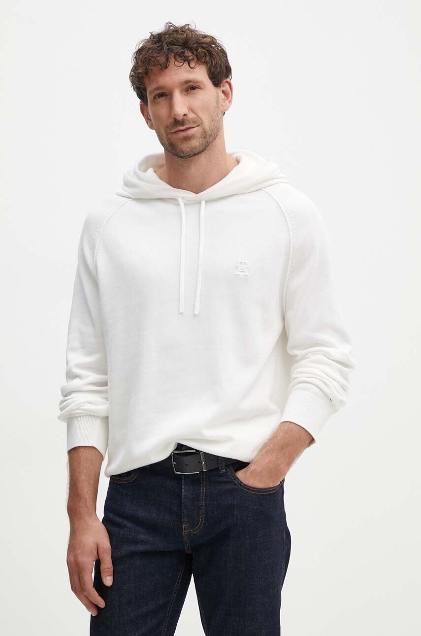 

Хлопковый свитер Tommy Hilfiger, белый