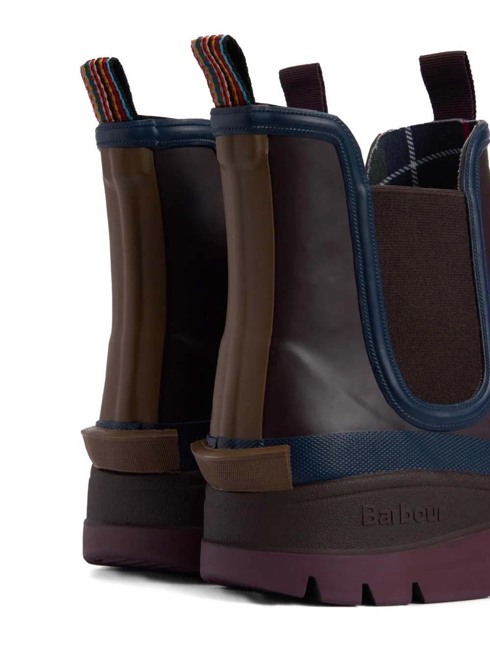 Ботинки Viola на массивной подошве Barbour, коричневый — фото 4