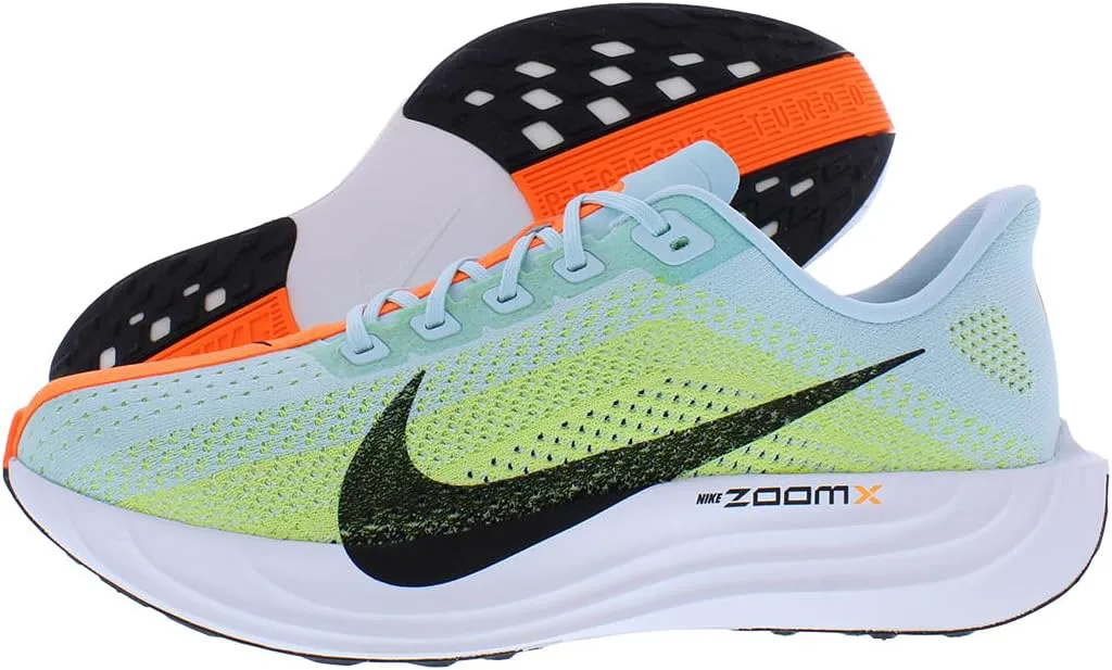 Мужские беговые кроссовки Nike Pegasus Plus, синий/черный/оранжевый/белый — фото 3