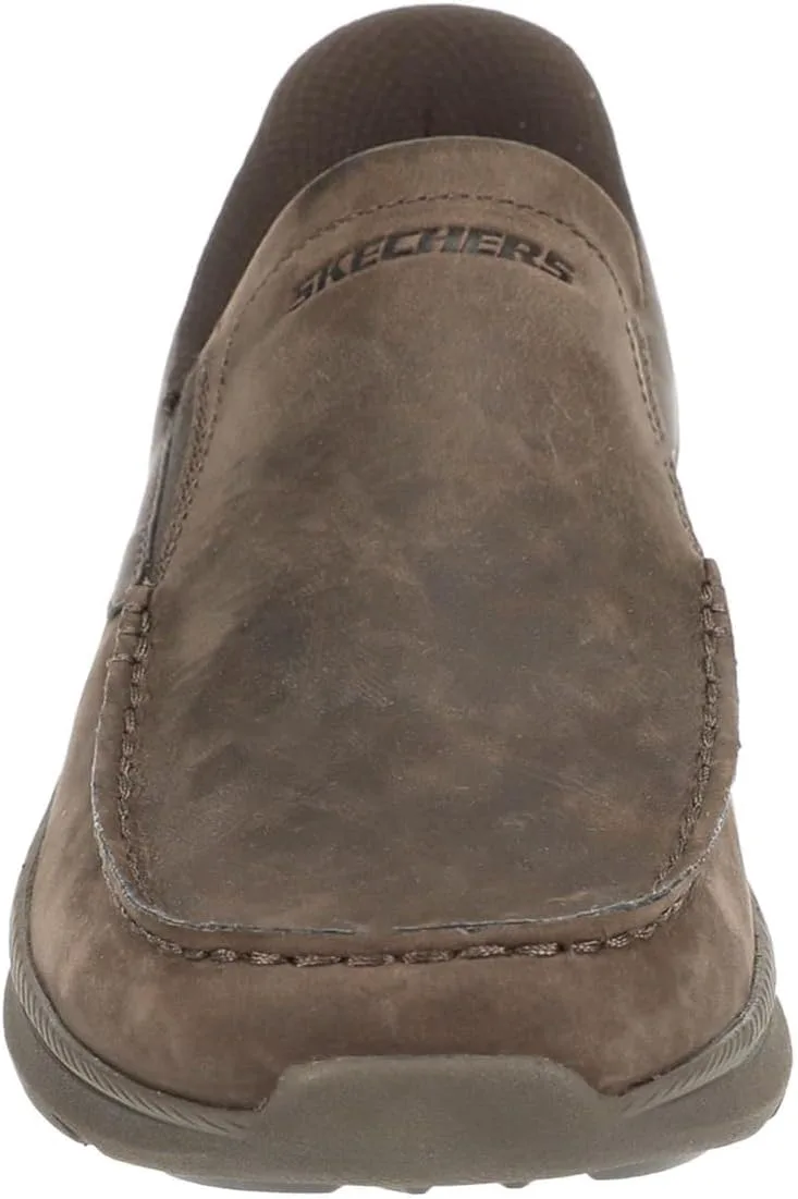 Мужские лоферы Skechers USA Pollard-Osgood с мысом-мокасином — фото 2