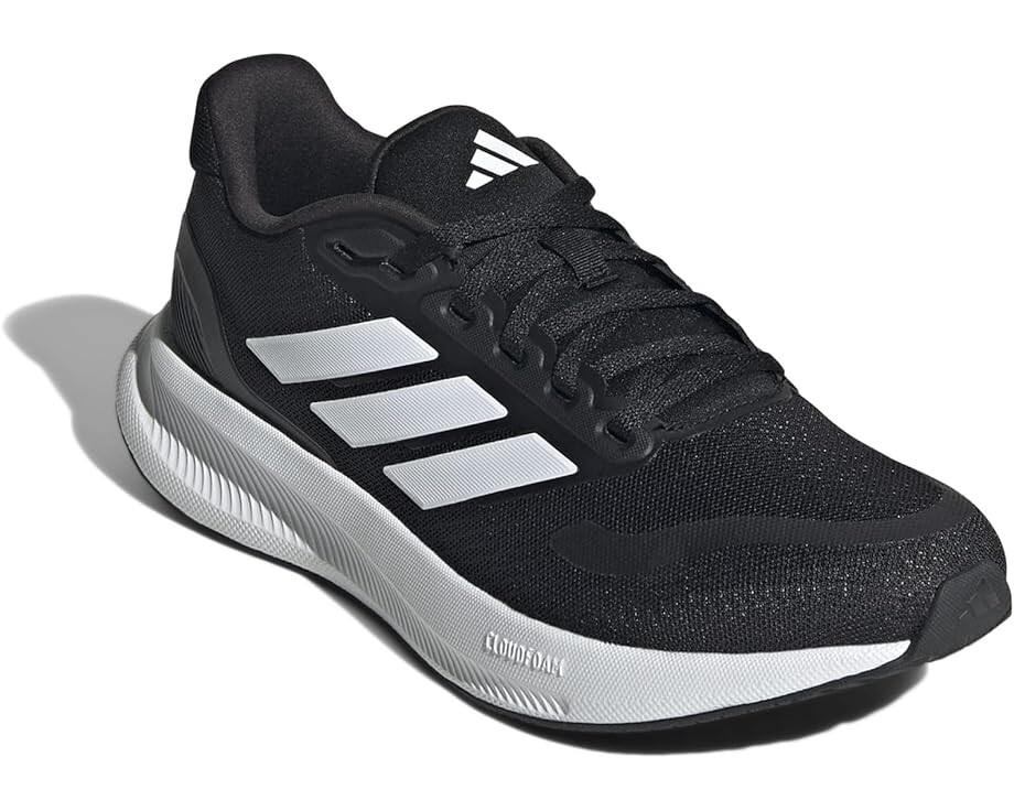 

Кроссовки adidas Run Falcon 5 Wide Running Shoes, цвет Black/White/Black