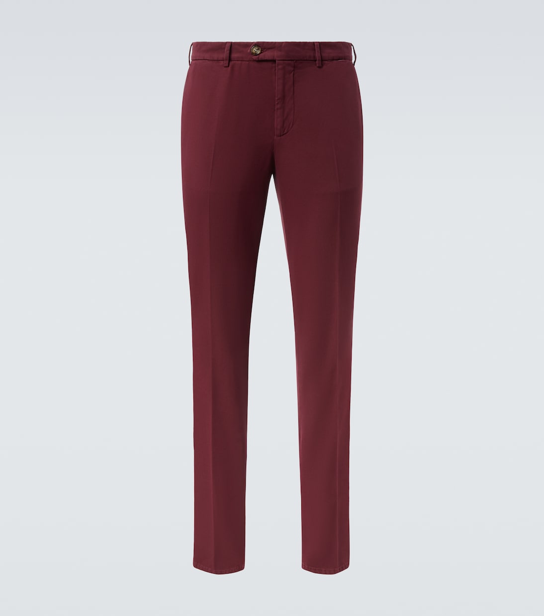 

Хлопковые габардиновые узкие брюки Brunello Cucinelli, C6030