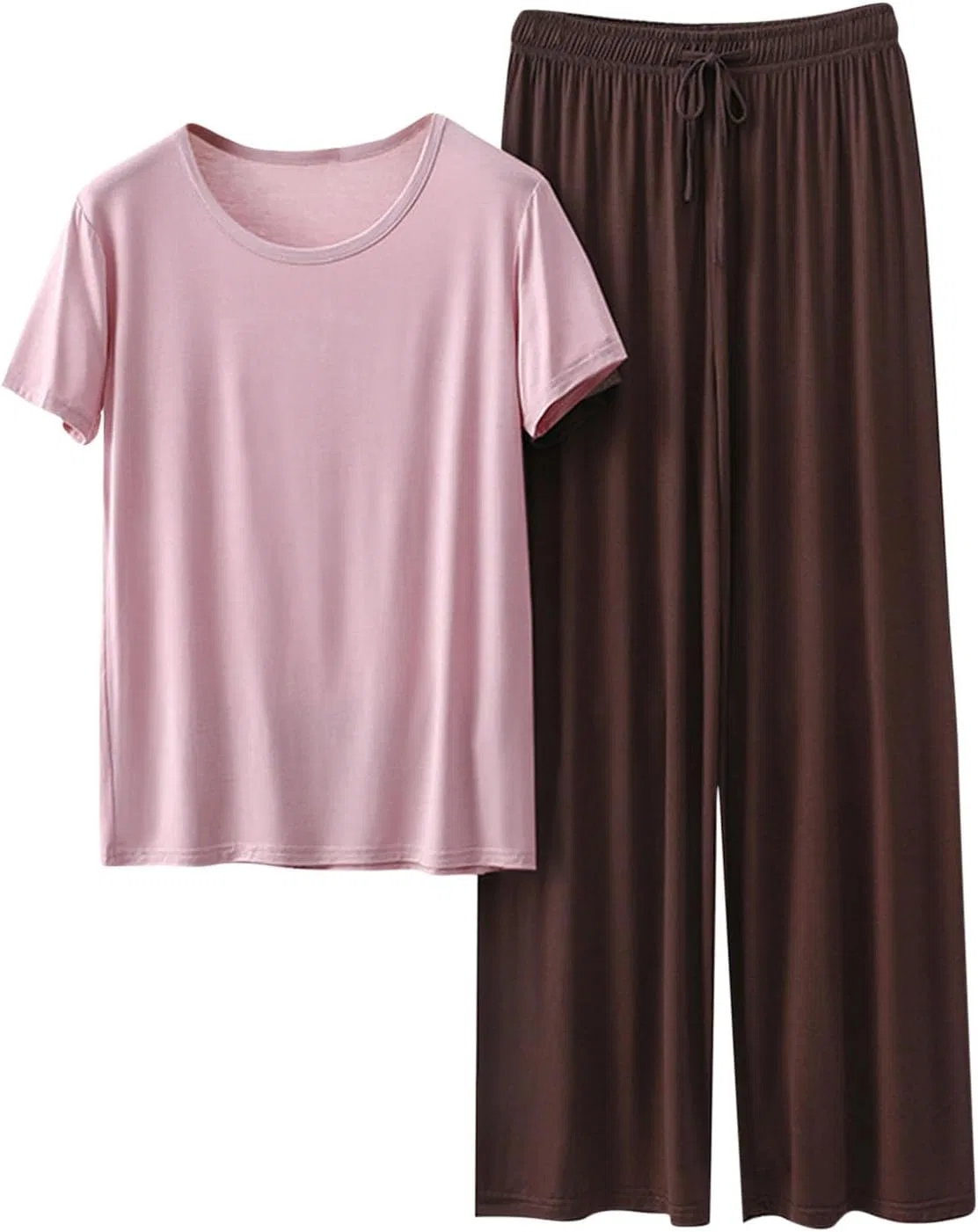 Пижамный комплект, модальный, C-pink