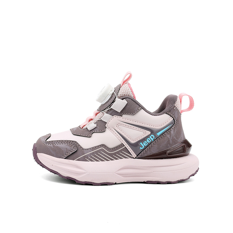 

Нескользящие износостойкие низкие детские кроссовки для повседневной жизни Jeep, розовый