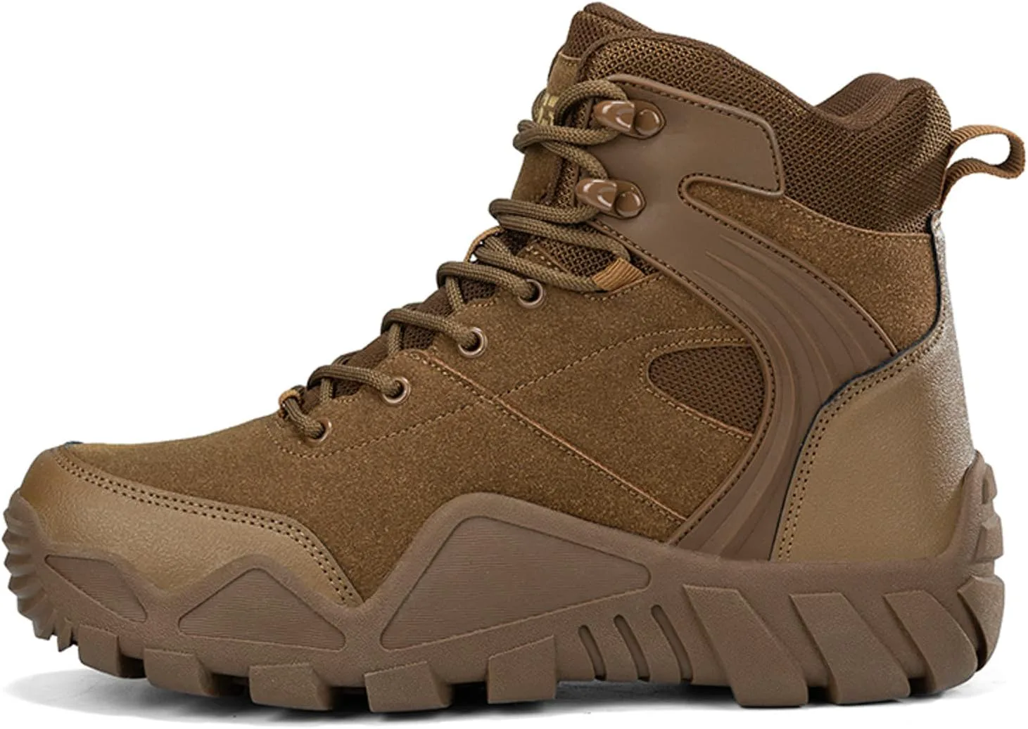 

CsgrFagr Мужская спортивная обувь Модная новая модель Альпинистская обувь Ботинки для активного отдыха Толстые подошвы Кроссовки (коричневый, 10 лет)