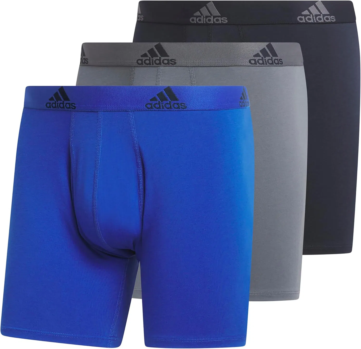 Боксеры Adidas Team Royal Blue/Onix Grey/Legend Ink Blue