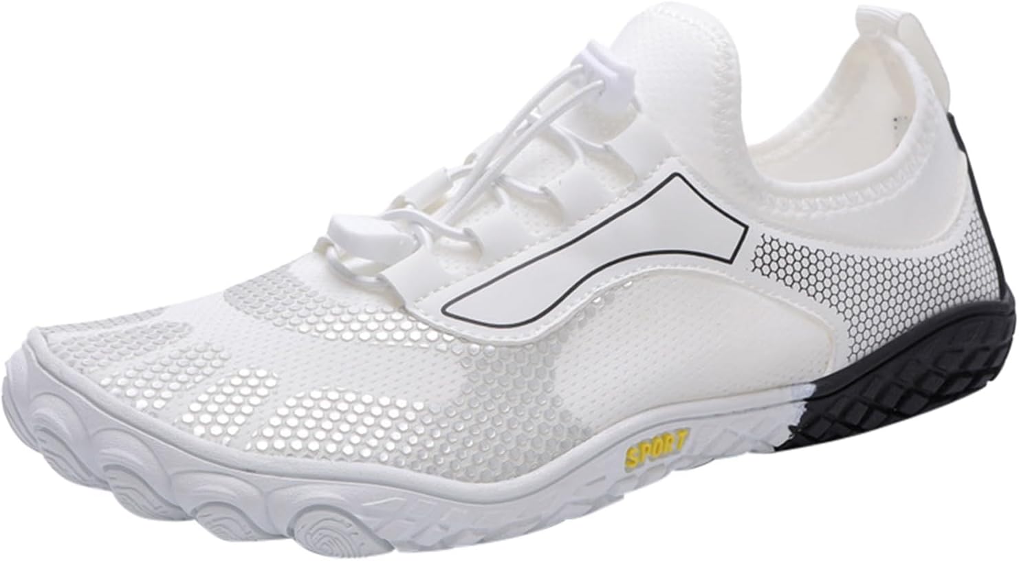 

Водные туфли для женщин и мужчин, быстро сохнущие акваноски, противоскользящие туфли для дома и улицы, для плавания, пляжа, бассейна, серфинга, йоги, лодок и путешествий Generic, белый